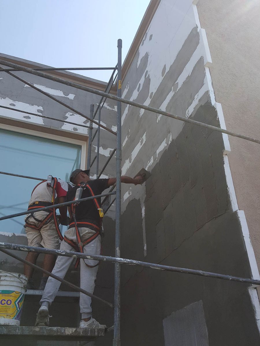 tds group steel framing casa trabajando